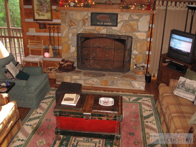 138 Grouse Ridge Road Crumpler, NC 28617 - Photo 17 of 19 a close view of fireplace
