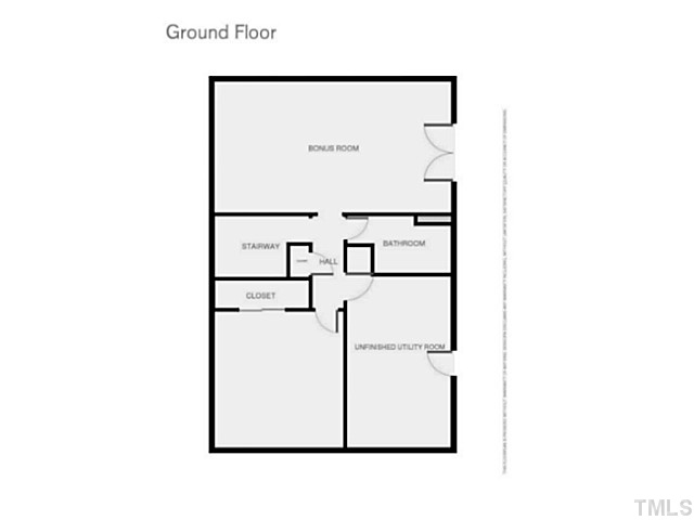 408 Latimer Road Raleigh, NC 27609 - Photo 24 of 24 Half a flight down from the foyer is the main level.