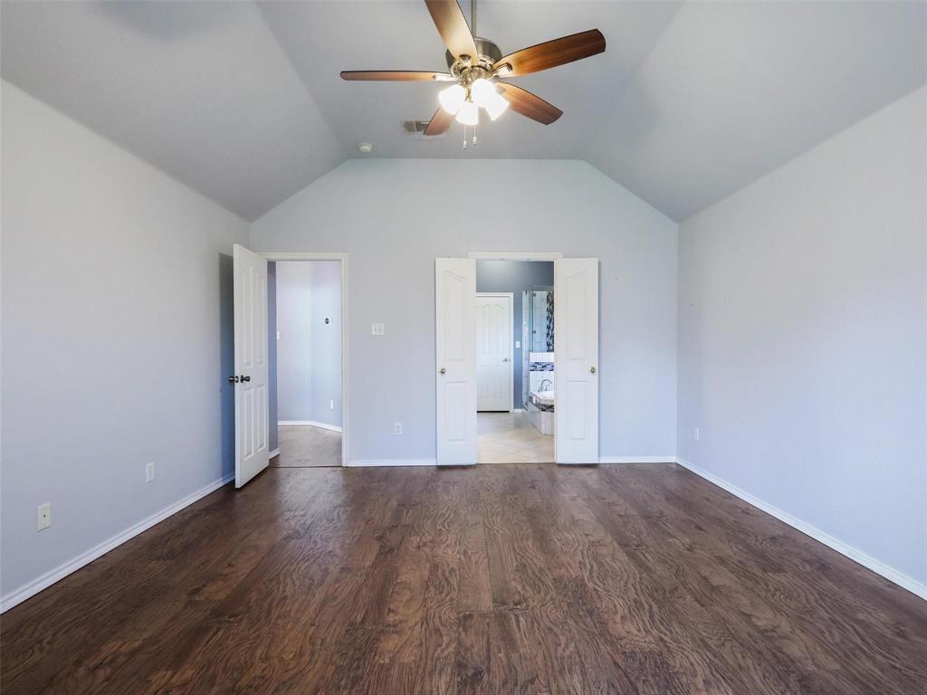 5628 Rock Canyon Road The Colony, TX 75056 - Photo 16 of 24 a view of empty room with wooden floor