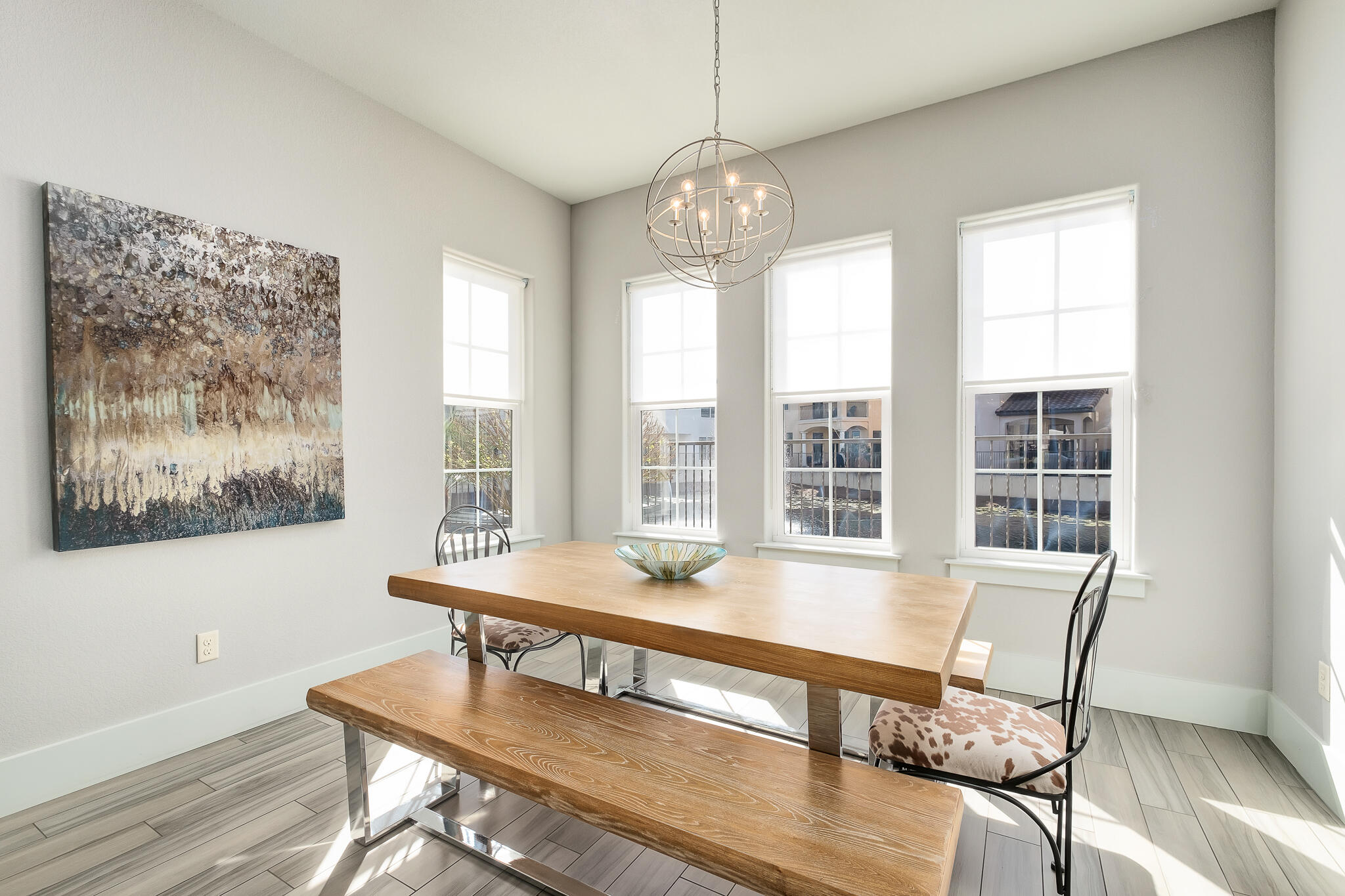 1959 Baytowne Loop Miramar Beach, FL 32550 - Photo 14 of 33 a dining room with wooden floor and a window