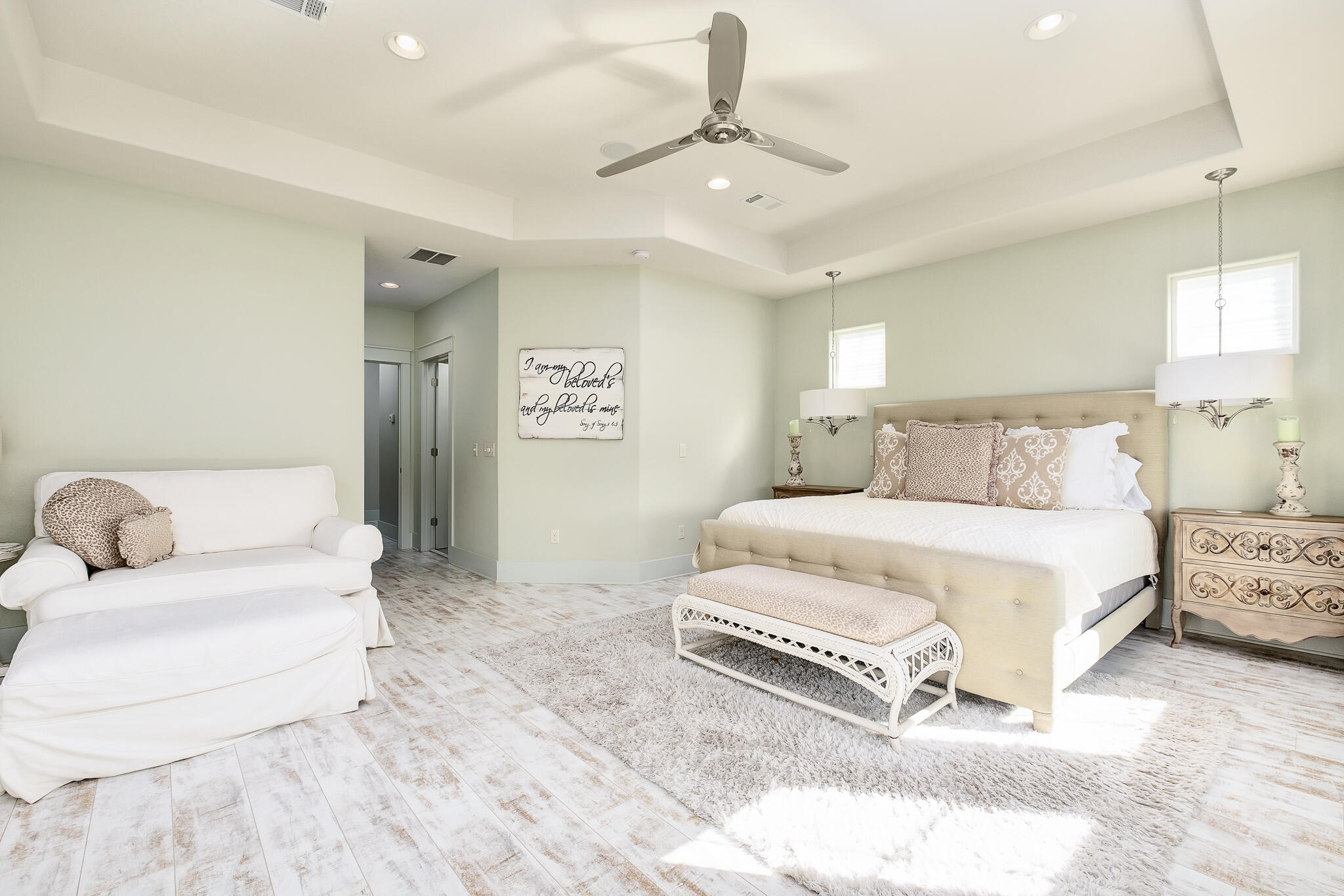 1959 Baytowne Loop Miramar Beach, FL 32550 - Photo 18 of 33 a spacious bedroom with a bed and a couch