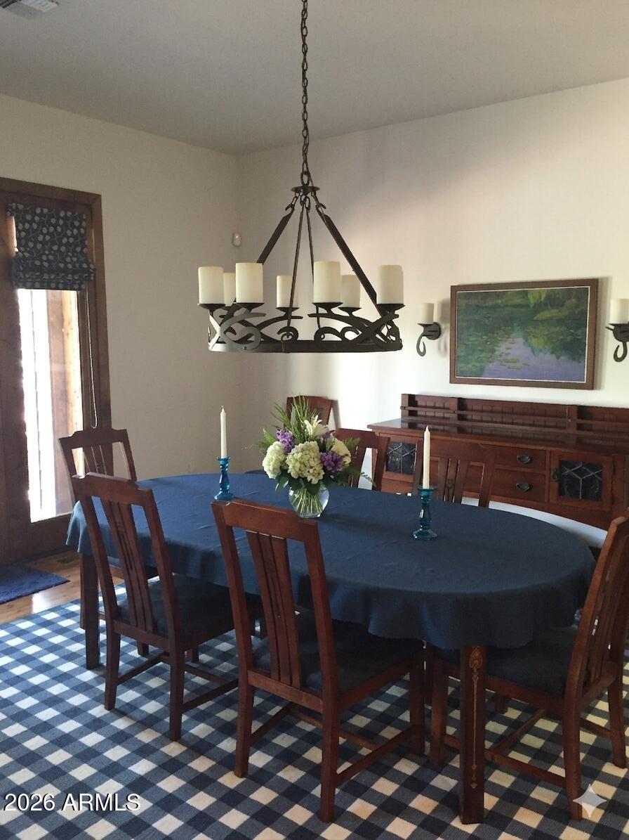 243 Oak Drive Payson, AZ 85541 - Photo 12 of 24 a view of a dining room with furniture