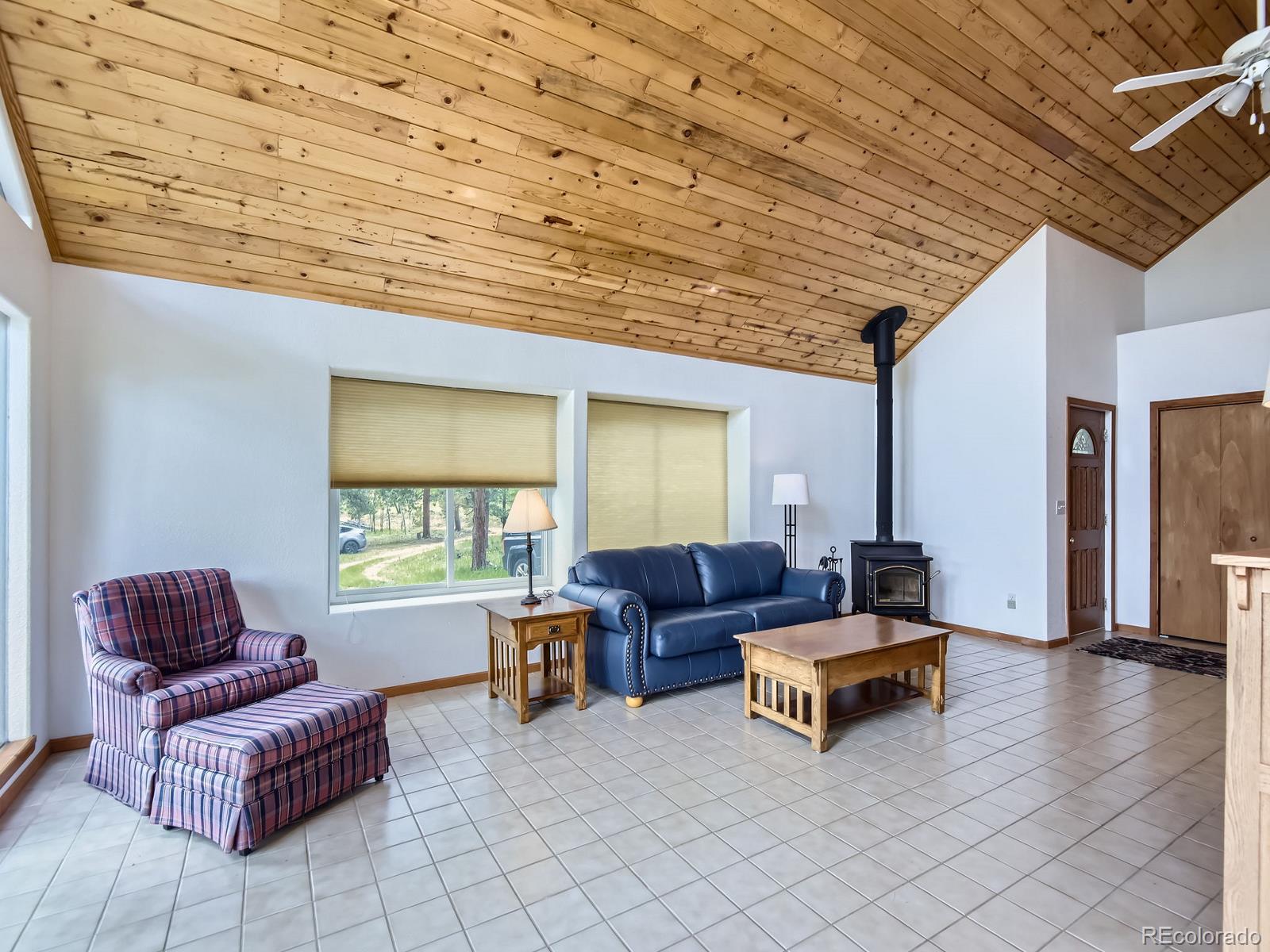 52 Branding Iron Lane Bailey, CO 80421 - Photo 6 of 29 a living room with furniture and a flat screen tv