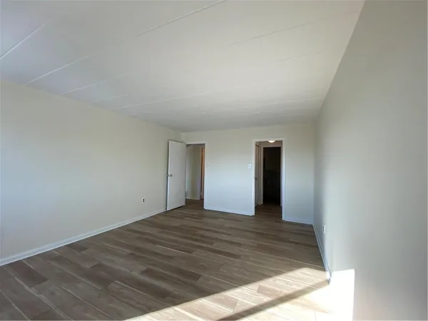 a view of wooden floor