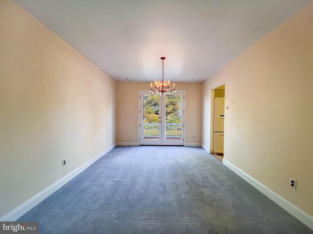 6351 Shewell Road Bensalem, PA 19020 - Photo 9 of 40 Dining room w/ patio doors to deck