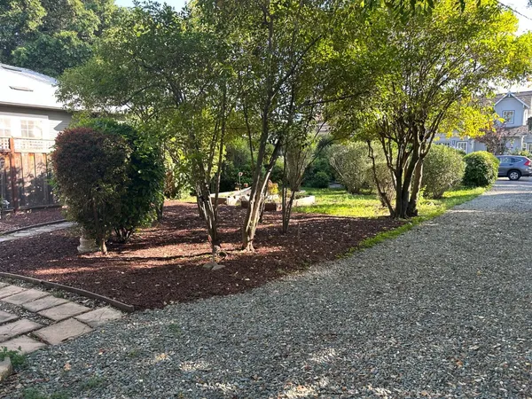 a view of outdoor space with trees