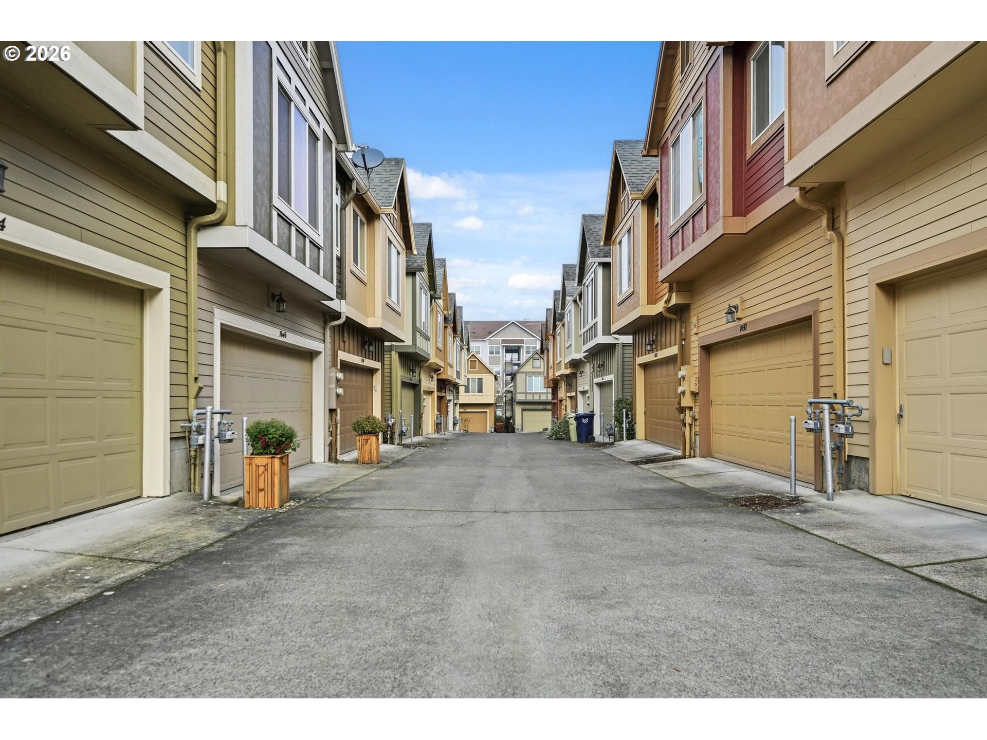 1638 Southwest 173rd Terrace Beaverton, OR 97003 - Photo 36 of 41 a view of a street with an apartment