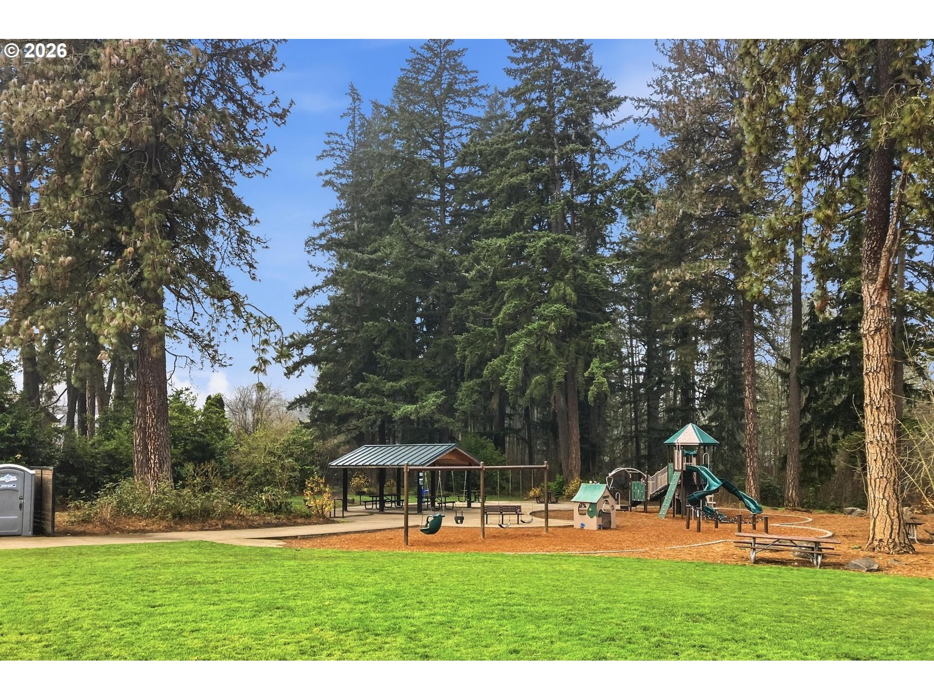 1638 Southwest 173rd Terrace Beaverton, OR 97003 - Photo 40 of 41 a view of a park with large trees