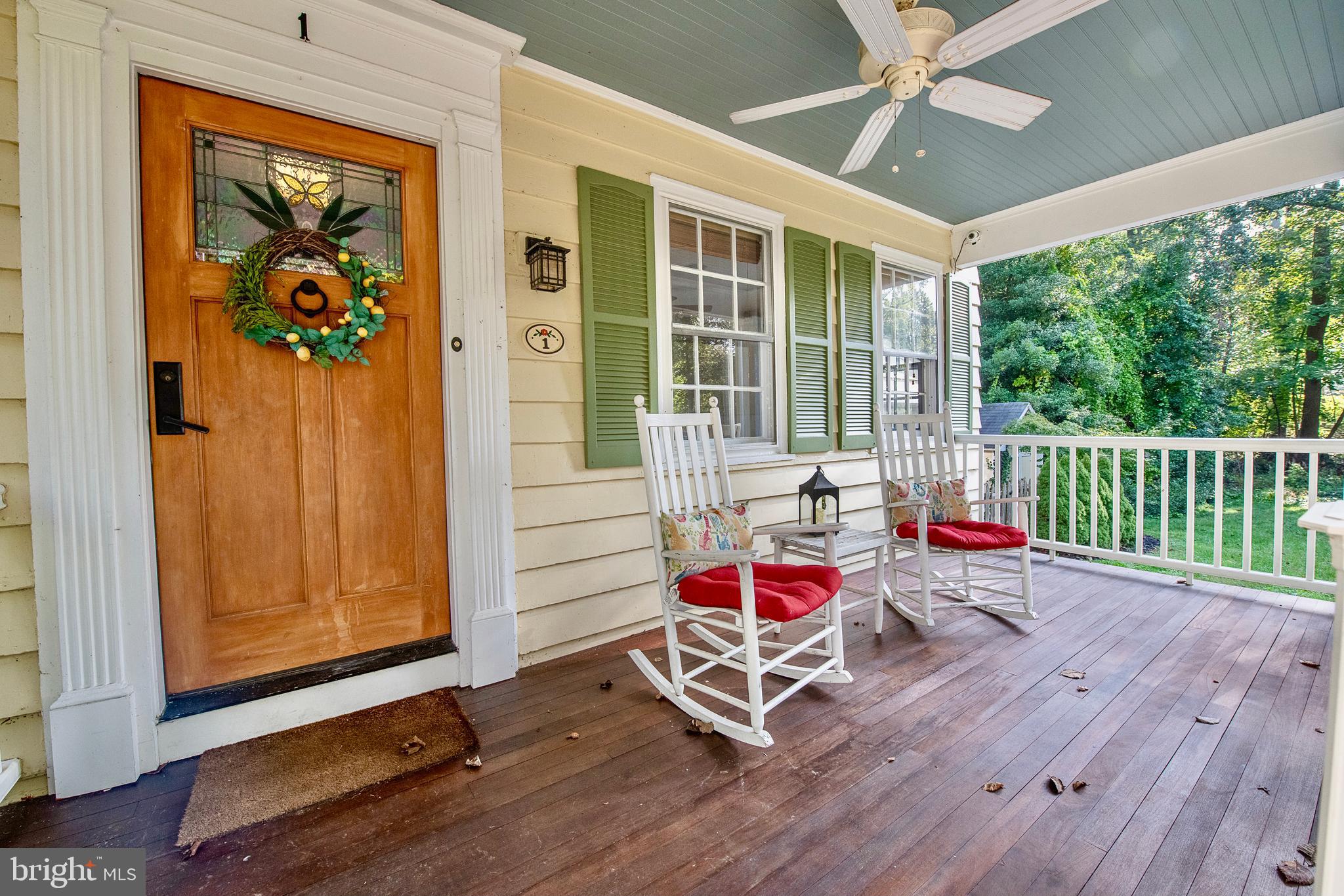 1 Forest Road Wayne, PA 19087 - Photo 4 of 38 Inviting front porch to gather with friends.