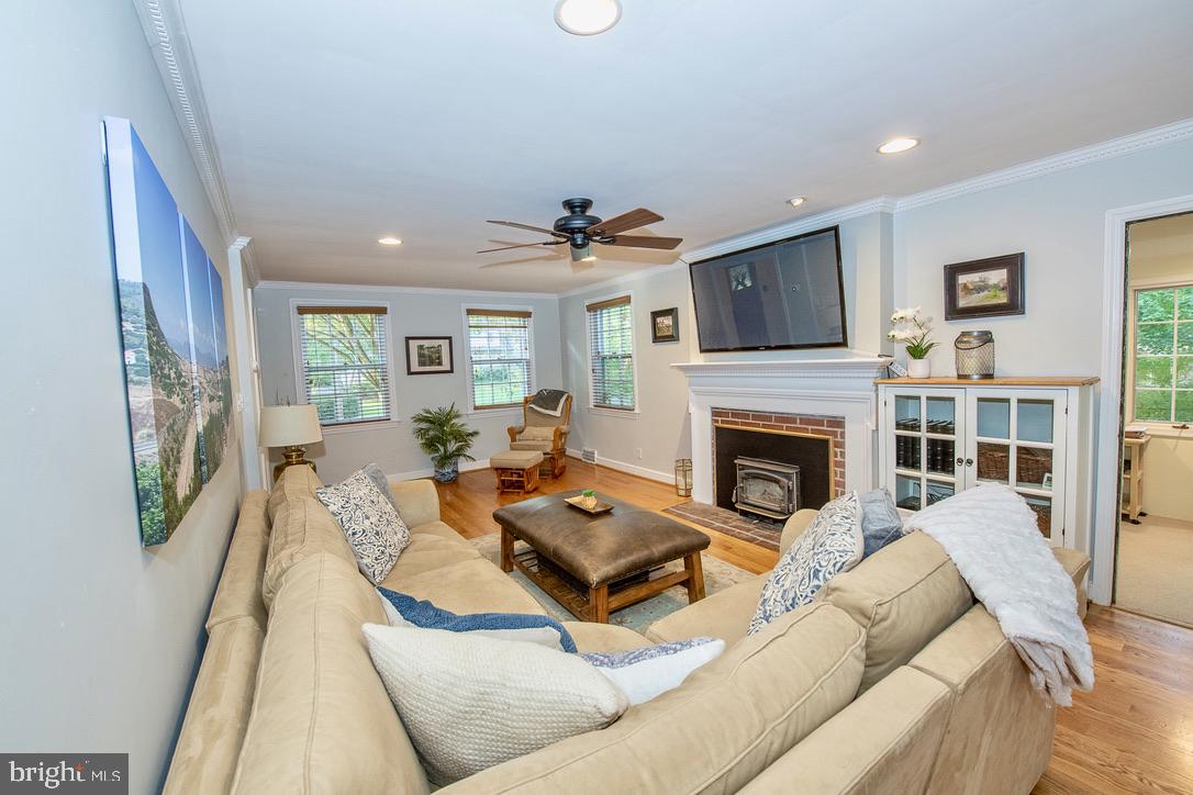 1 Forest Road Wayne, PA 19087 - Photo 8 of 38 Fireplace with wood stove insert.