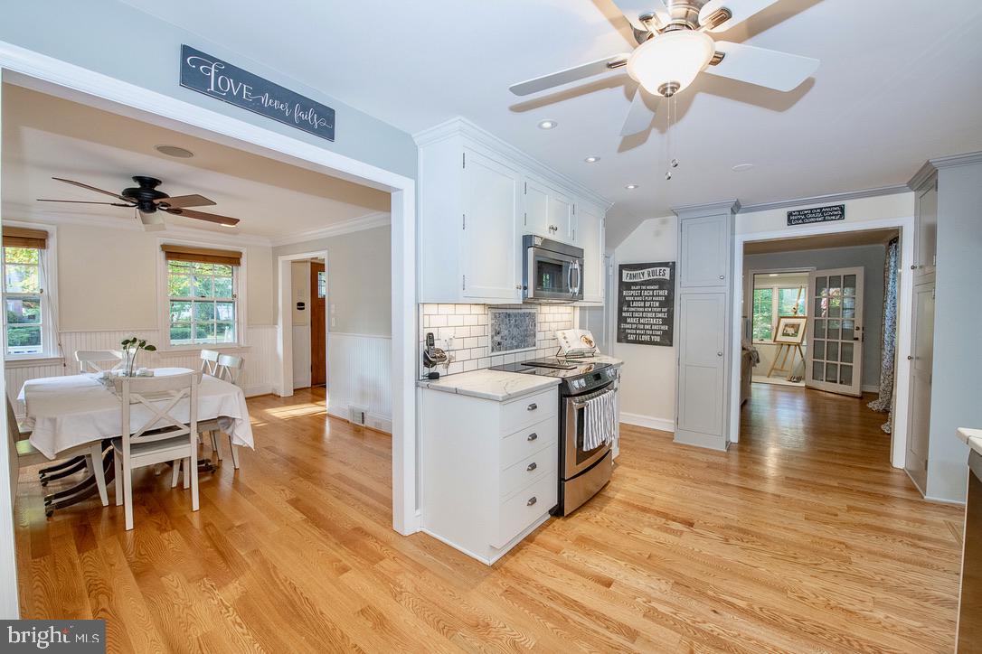 1 Forest Road Wayne, PA 19087 - Photo 10 of 38 Kitchen and Dining Room are one open space.