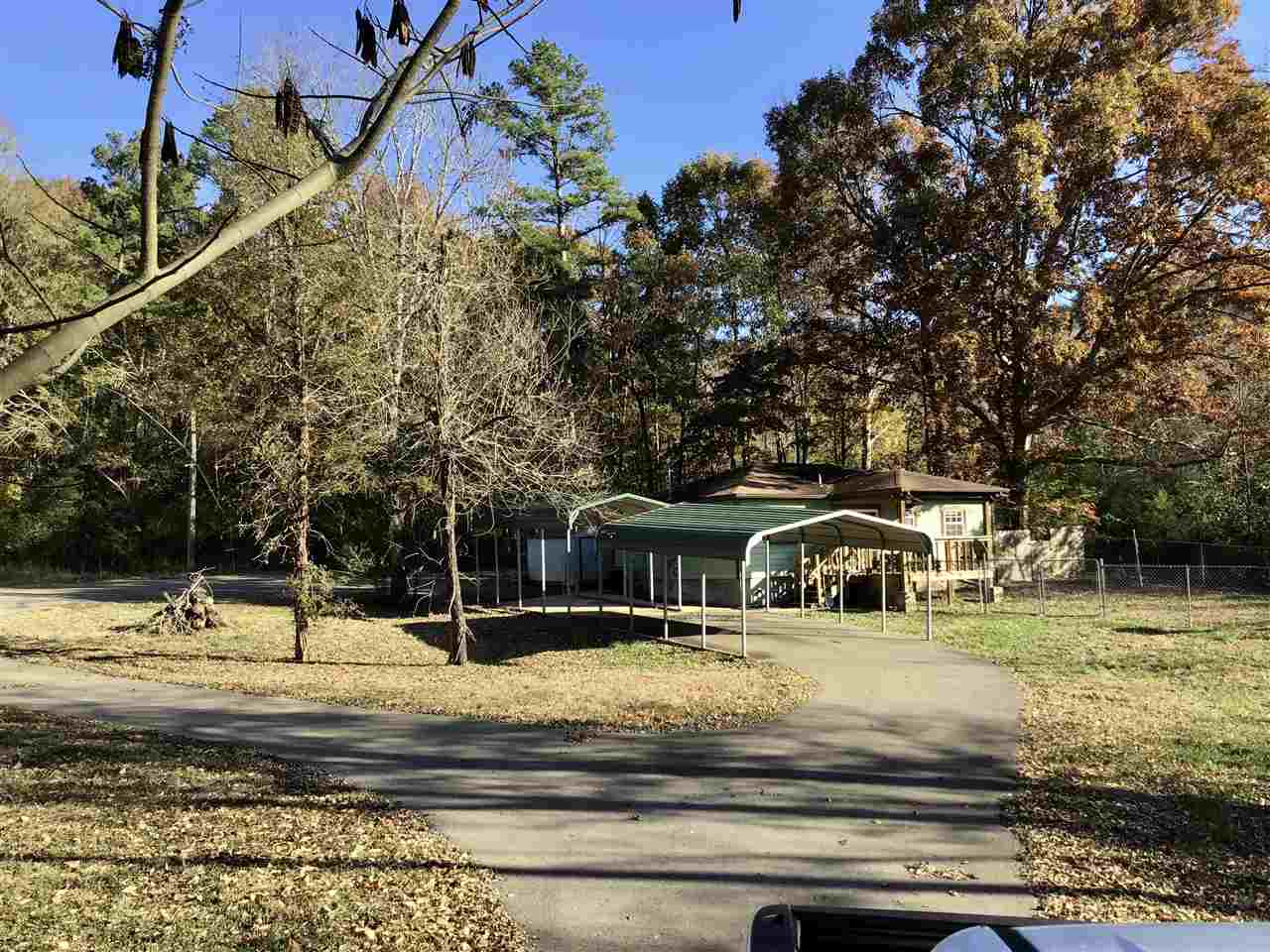4192 Morrison Creek Road Clifton, TN 38425 - Photo 2 of 25 View from beginning of driveway. Circle Drive and 2 Carports