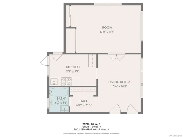 a picture of a floor plan