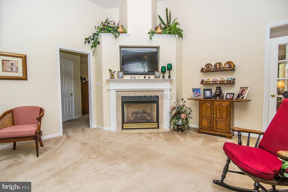 217 Windjammer Road Ocean Pines, MD 21811 - Photo 33 of 47 a living room with furniture and a fireplace