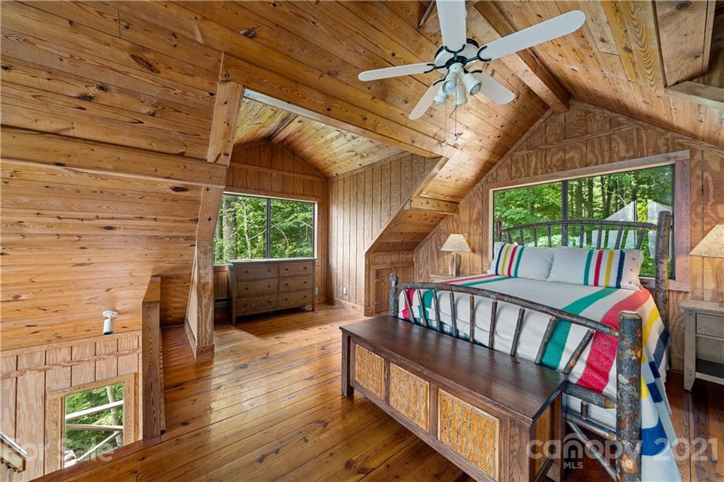 171 Jade Drive Clyde, NC 28721 - Photo 20 of 30 a view of an entryway wooden floor and furniture
