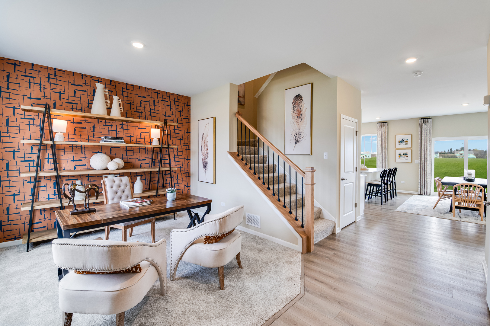 586 Lismore Circle Elgin, IL 60124 - Photo 22 of 35 a view of a living room and dining room