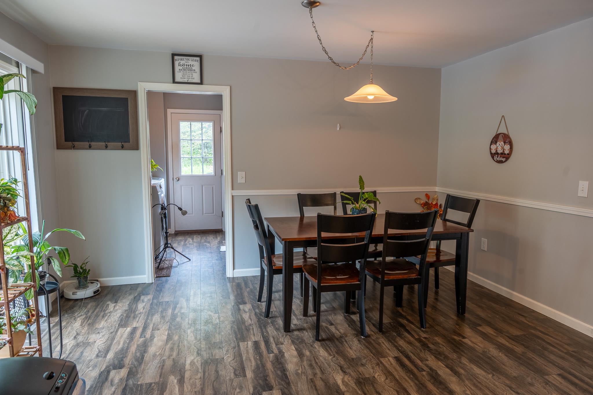 56 Ahrens Road Parksville, NY 12768 - Photo 7 of 23 Dining space featuring dark wood finished floors and baseboards