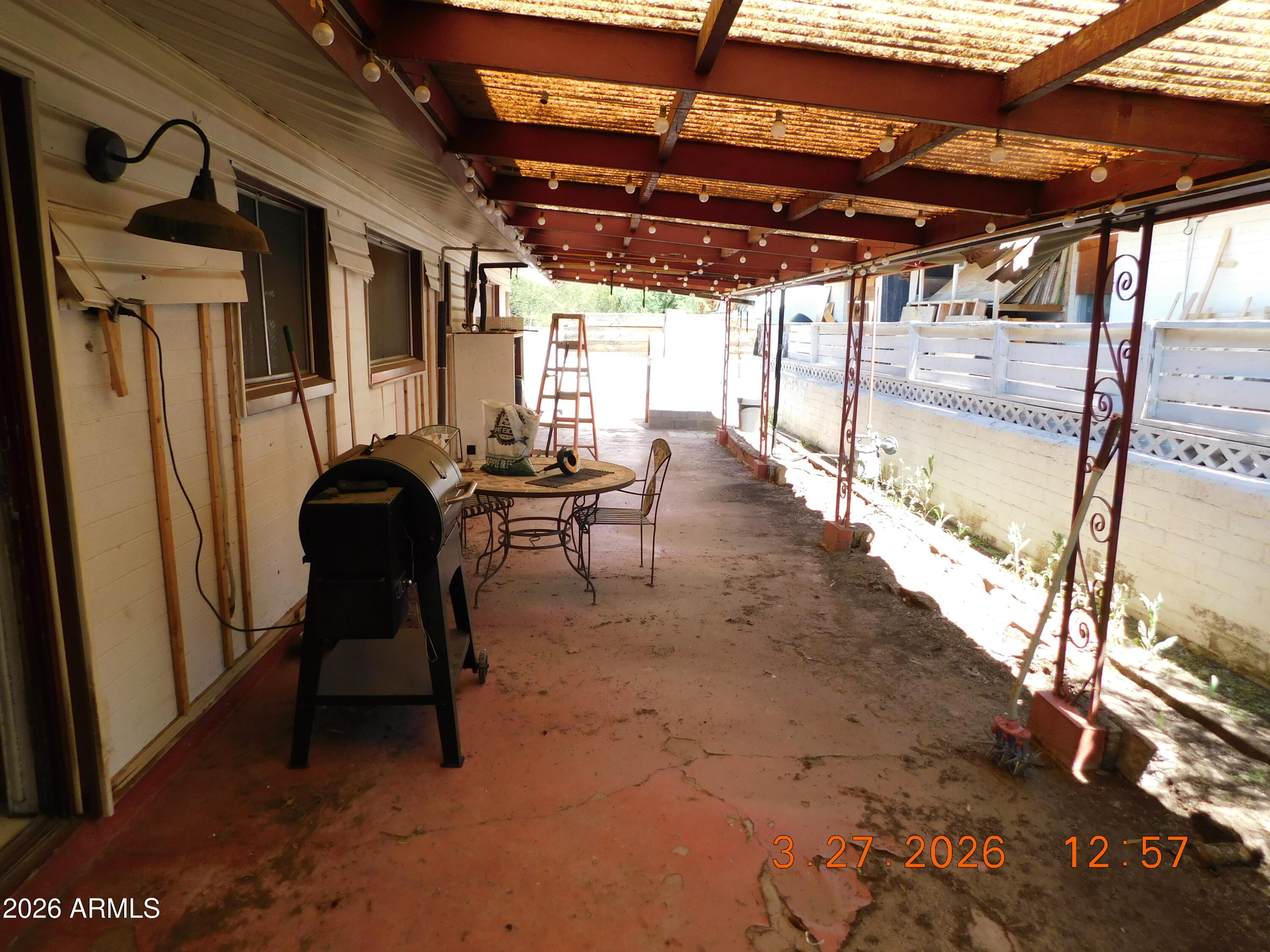 306 Danbury Road Kearny, AZ 85137 - Photo 31 of 59 Rear Patio Area