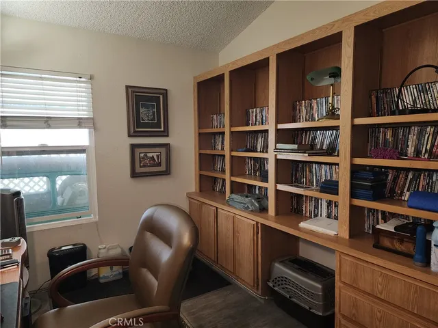 a room with furniture and window