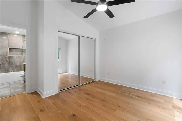 a bathroom with a window