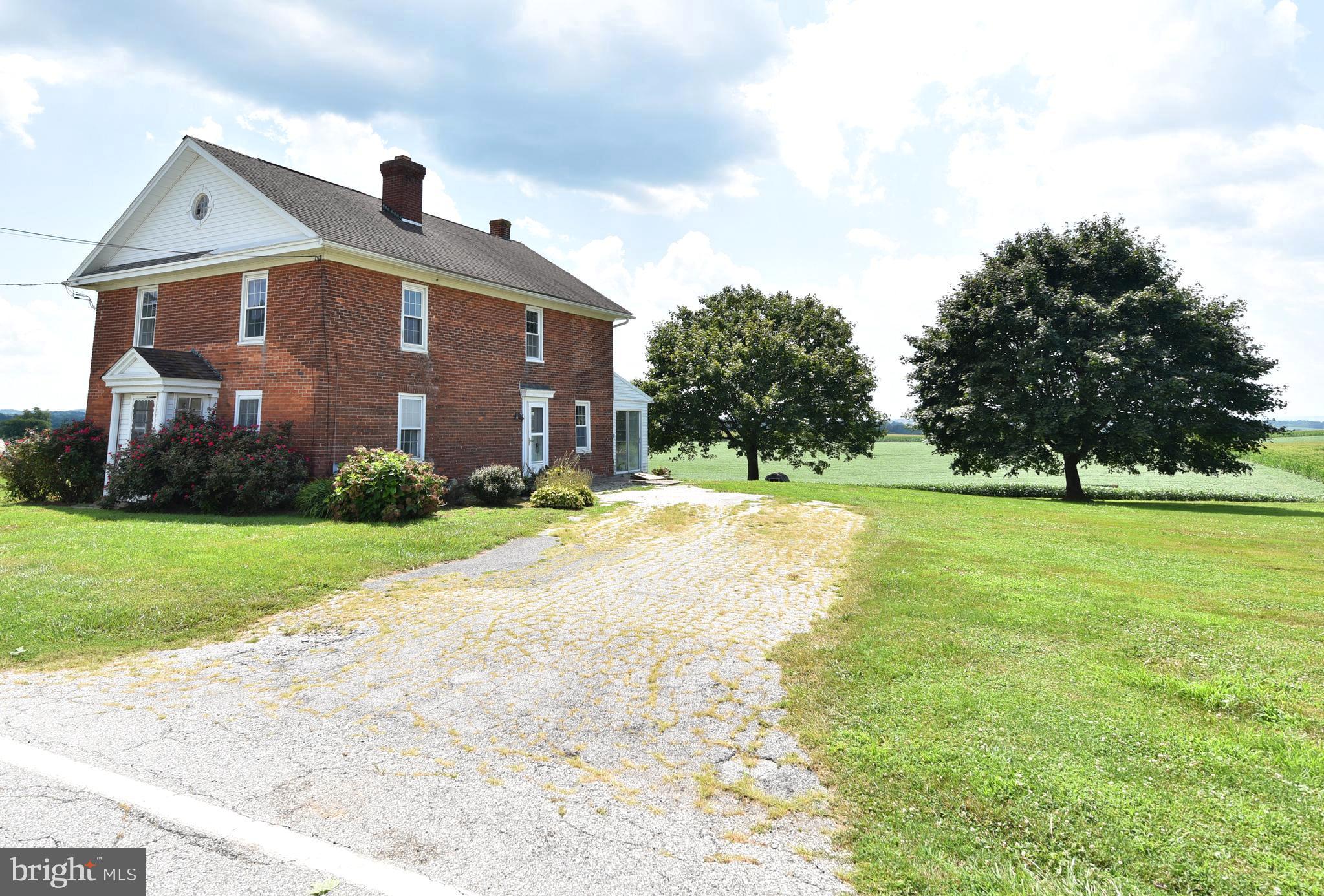 126 South Clear Ridge Road New Windsor, MD 21776 - Photo 1 of 34 4BR 2.5BA Brick Colonial with early 1900's charm