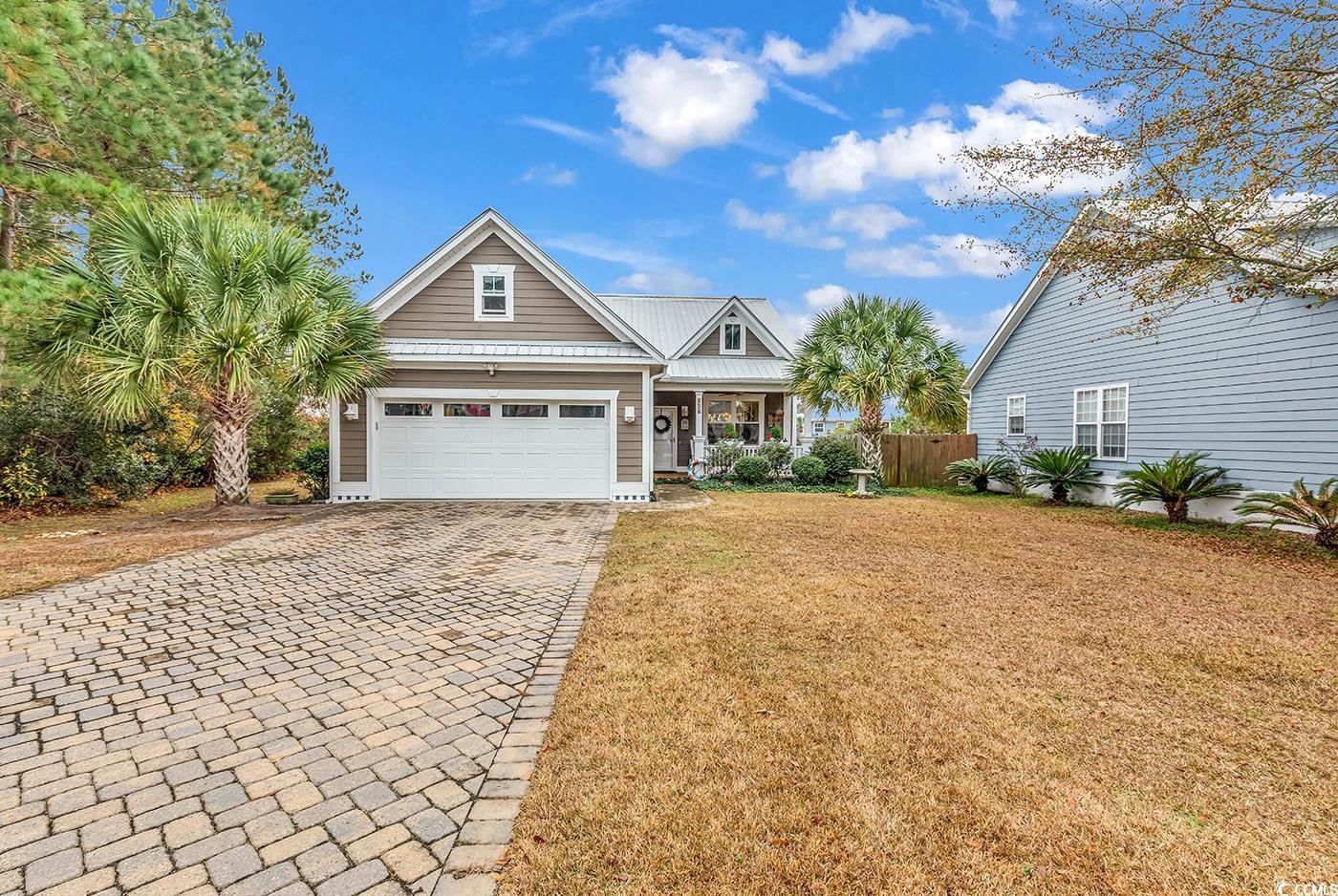 317 Goddard Lane Murrells Inlet, SC 29576 - Photo 38 of 40 View of front of house featuring a front lawn and