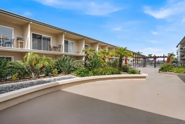 a house view with a outdoor space