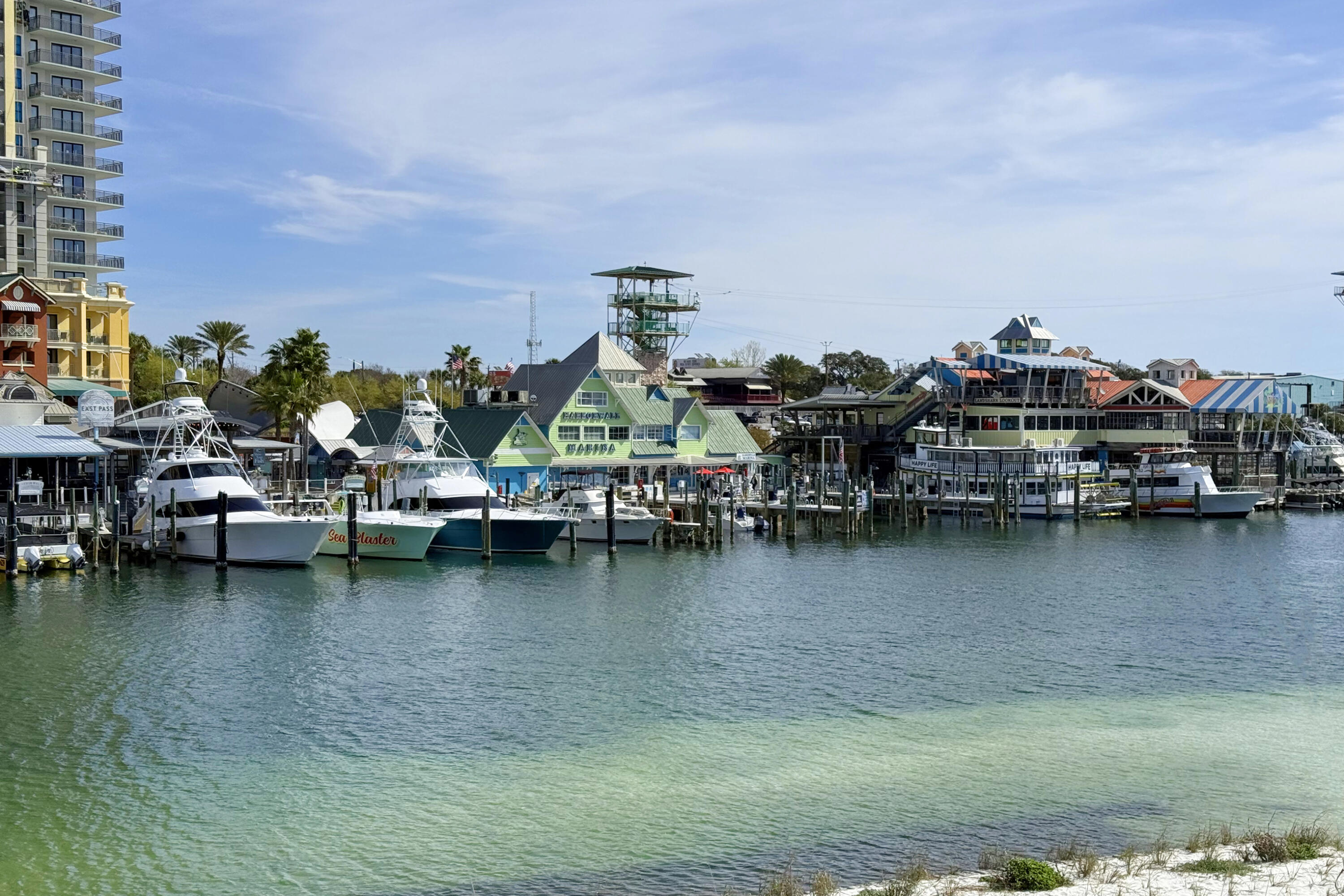 804 Mars Street Destin, FL 32541 - Photo 62 of 71 a view of a lake with boats and trees