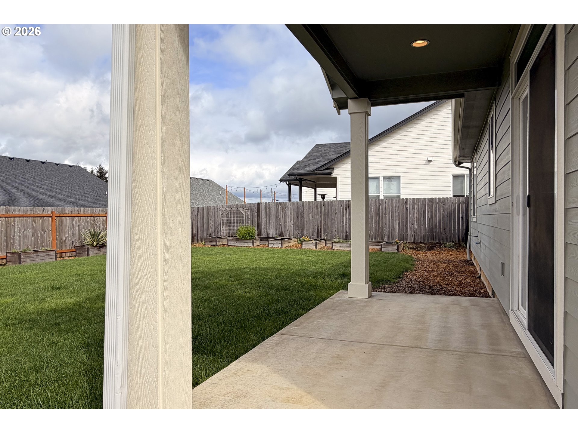 443 Northeast Pine Street Sublimity, OR 97385 - Photo 22 of 26 a view of a back yard