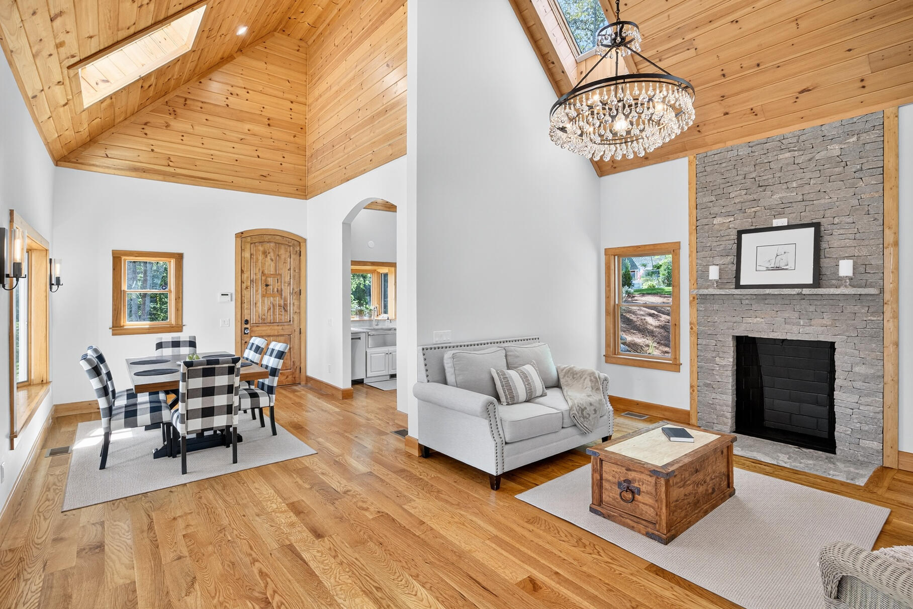 131 Timberlane Drive Mashpee, MA 02649 - Photo 24 of 57 a living room with furniture and a fireplace