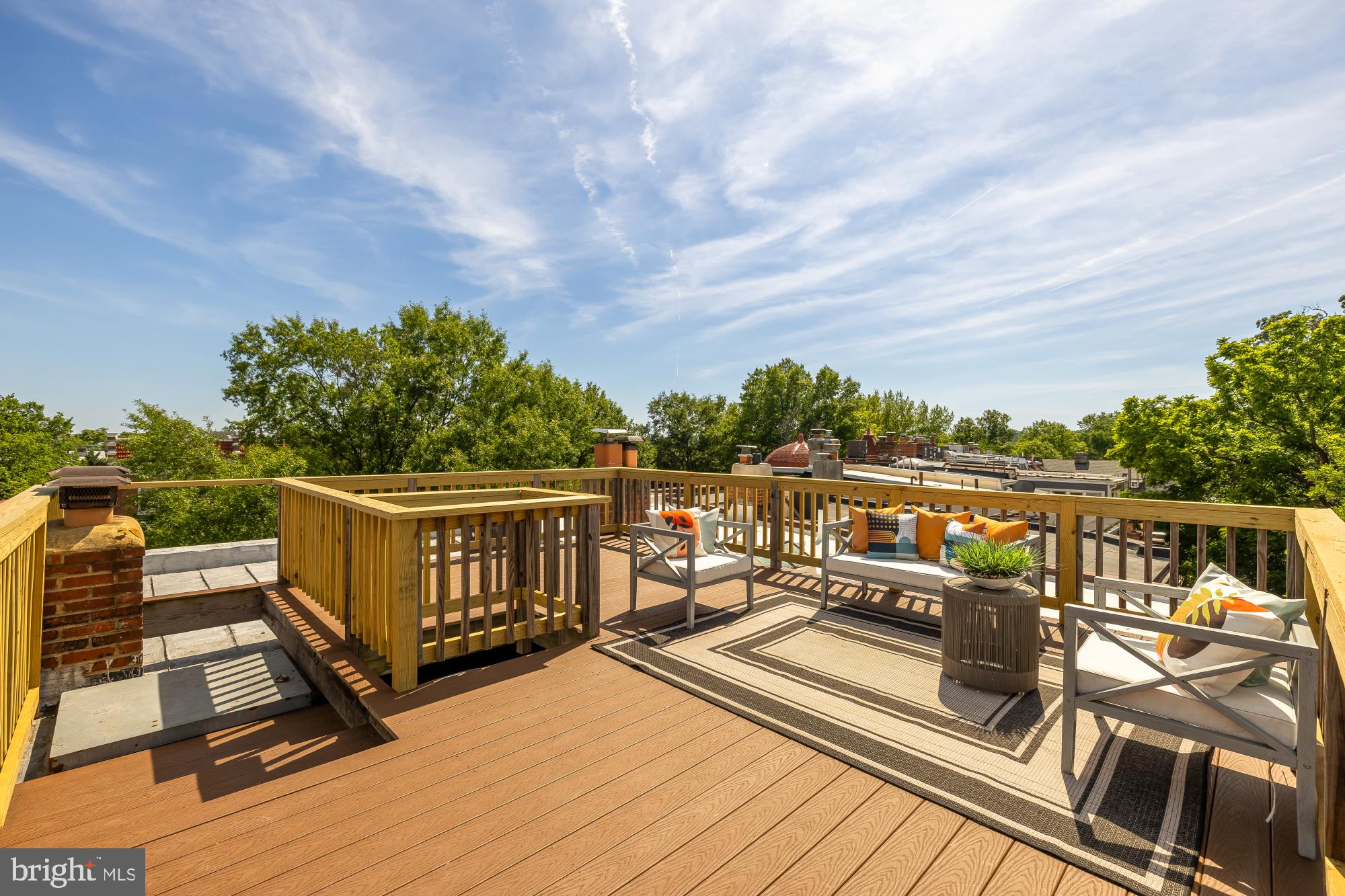 1737 Park Road Northwest Washington, DC 20010 - Photo 29 of 42 Roofdeck