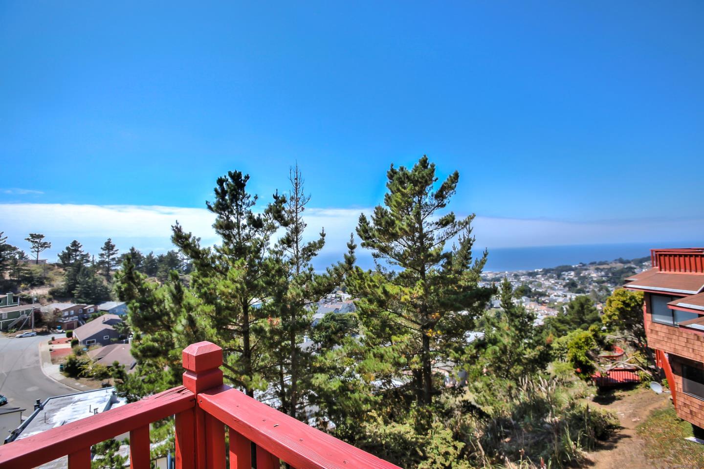 518 A Monterey Road Pacifica, CA 94044 - Photo 2 of 41 a view of a city and mountain view