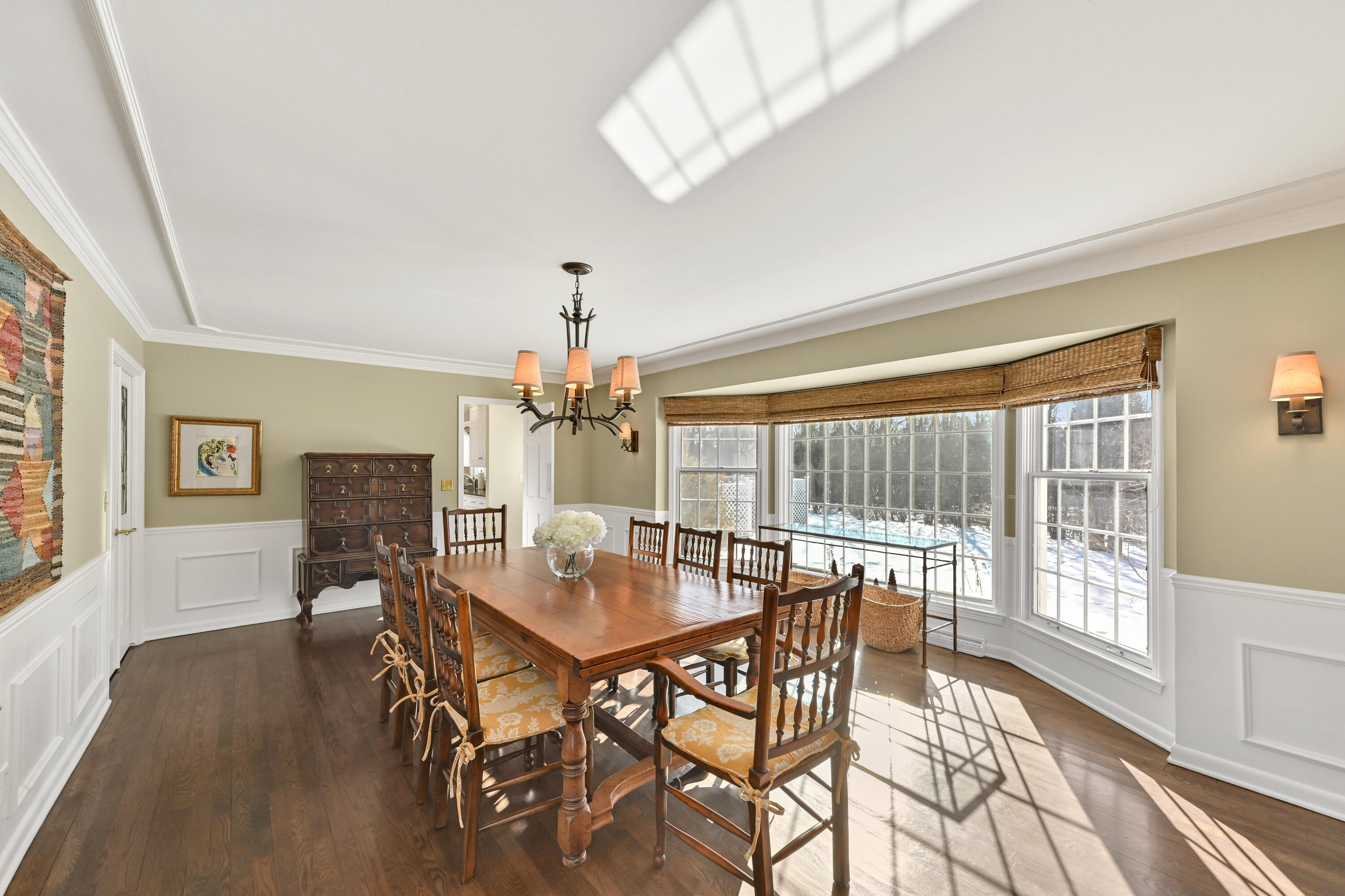 2305 West County Line Road River Hills, WI 53217 - Photo 12 of 41 Dining Room with Great Views of the Yard
