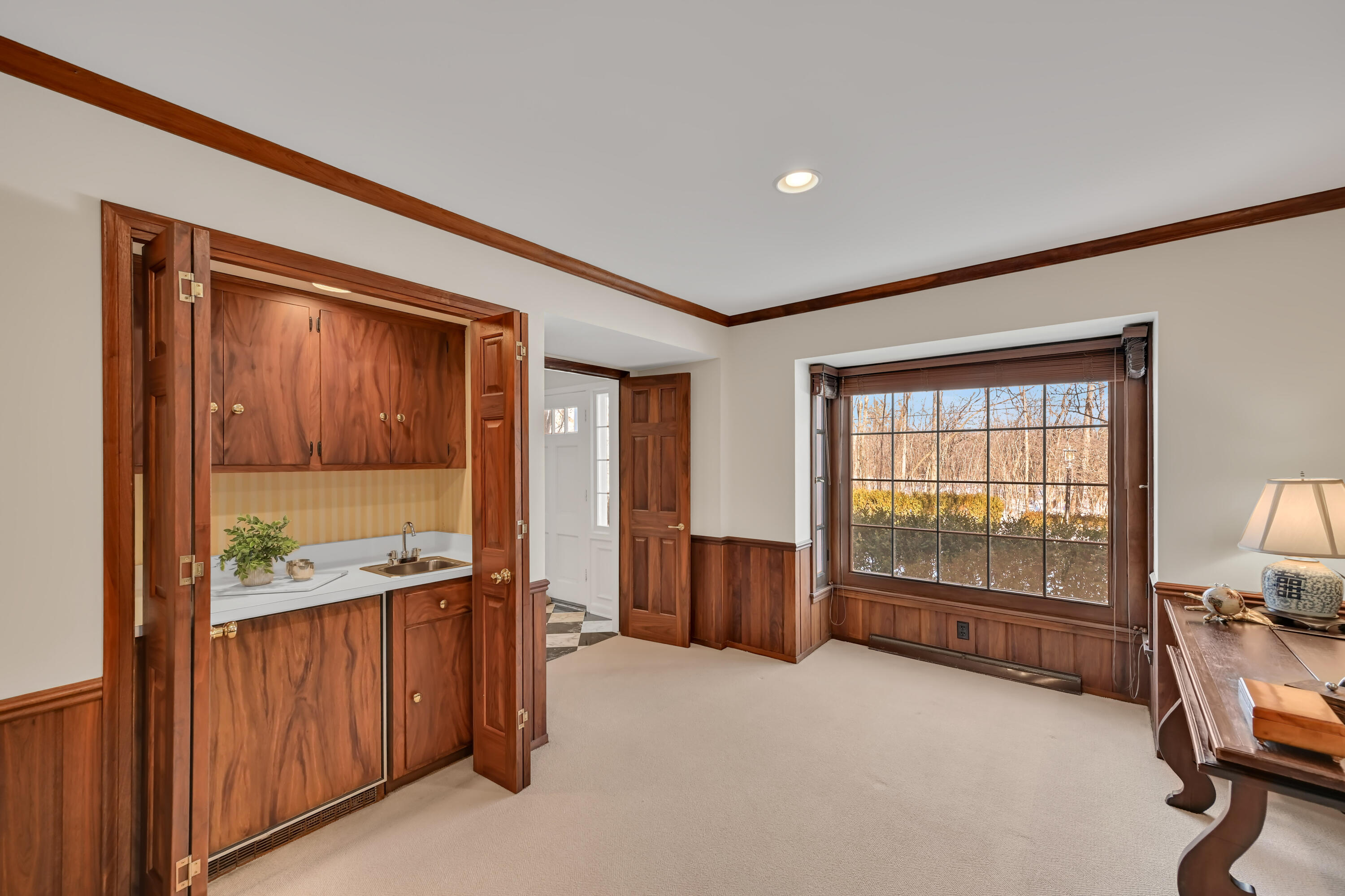 2305 West County Line Road River Hills, WI 53217 - Photo 14 of 41 Wet Bar in Main Floor Office