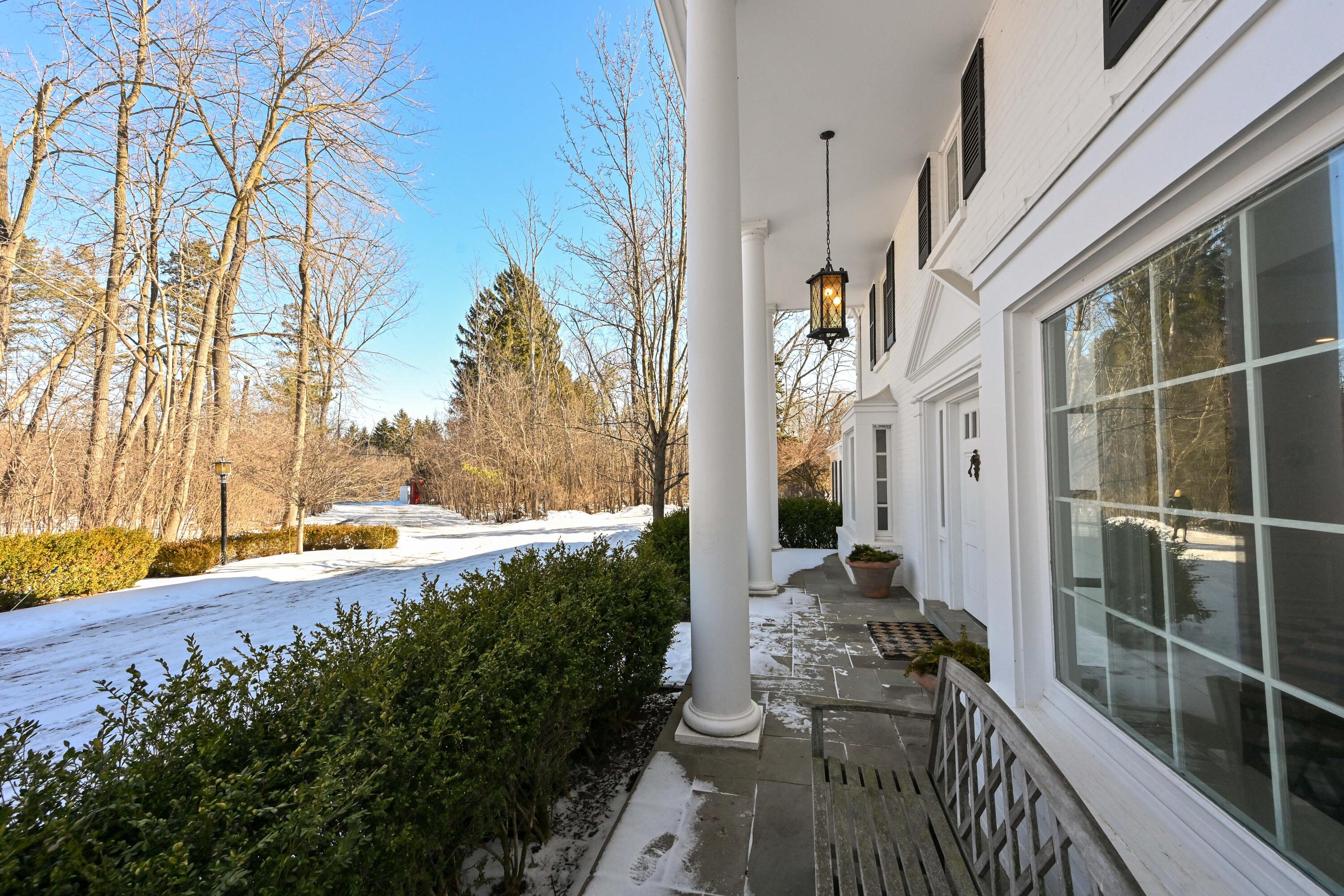 2305 West County Line Road River Hills, WI 53217 - Photo 35 of 41 Front Porch to Enjoy Your Morning Coffee