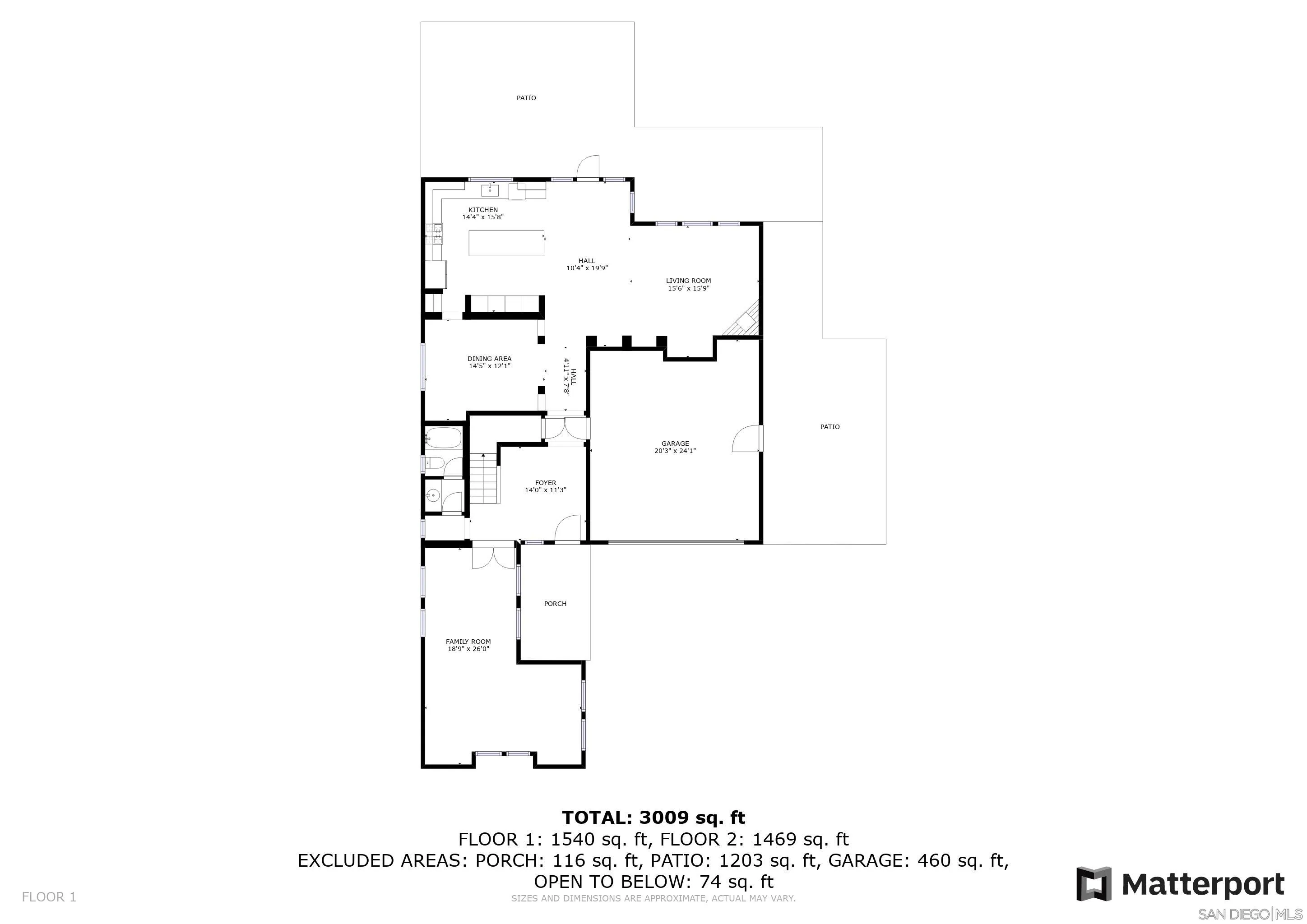 1166 Midnight Way Oceanside, CA 92057 - Photo 29 of 37 a picture of a room with a white wall and a picture