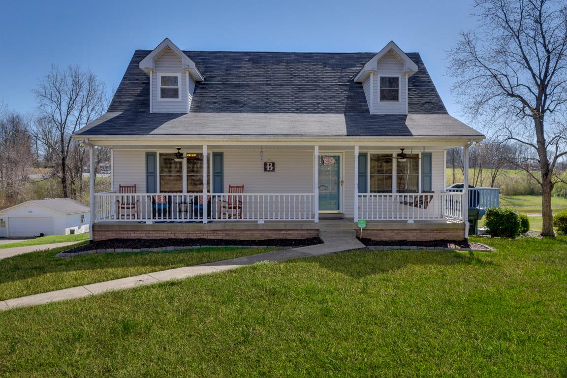 602 Luther Road Dickson, TN 37055 - Photo 1 of 26 Beautiful Cape Cod !! Front Porch swing and Sitting Area