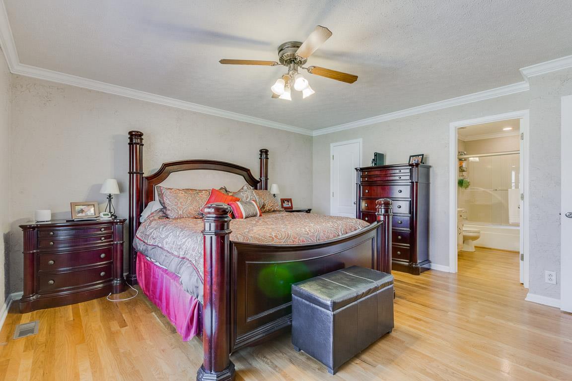 602 Luther Road Dickson, TN 37055 - Photo 15 of 26 Master Bedroom w/ view to Master Bath and Walk In Closet
