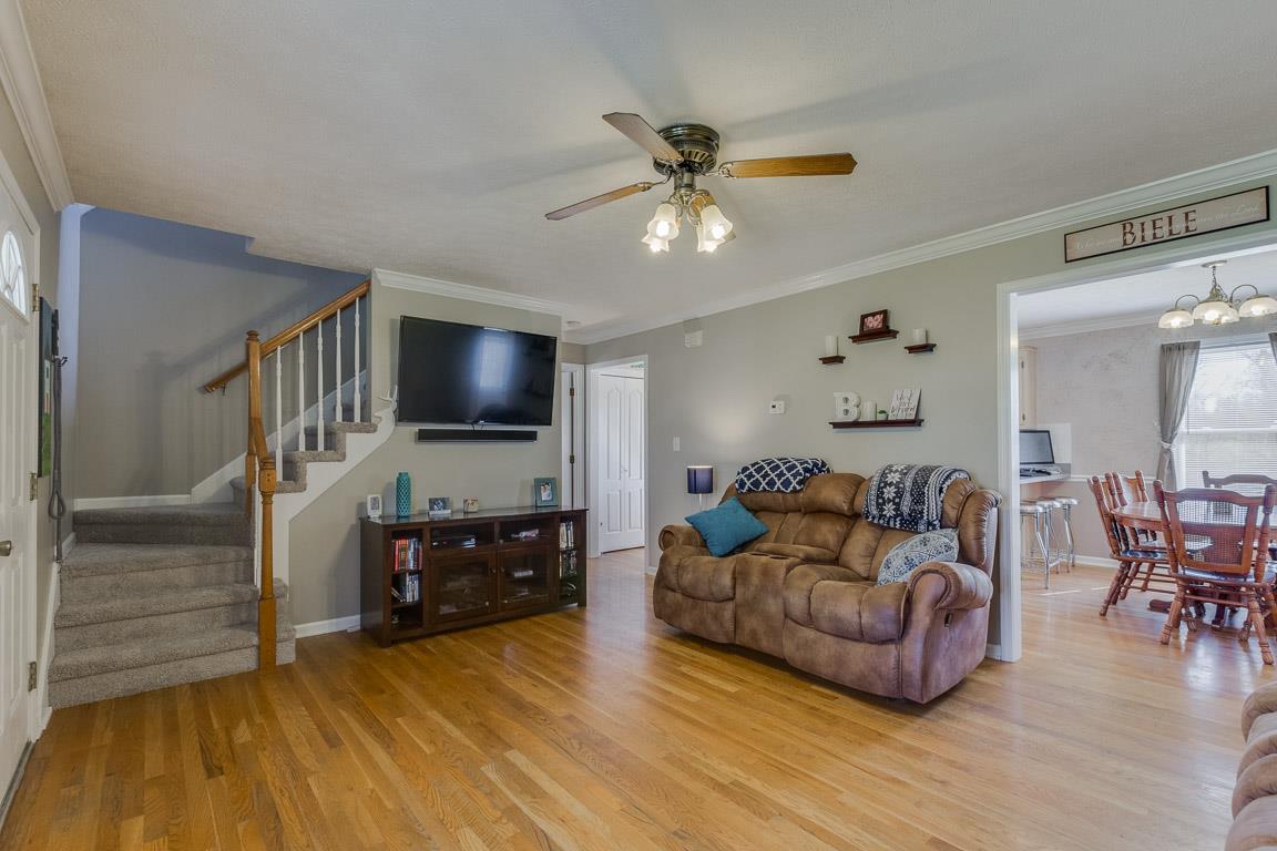 602 Luther Road Dickson, TN 37055 - Photo 5 of 26 Living Room with Open view to Dining Area
