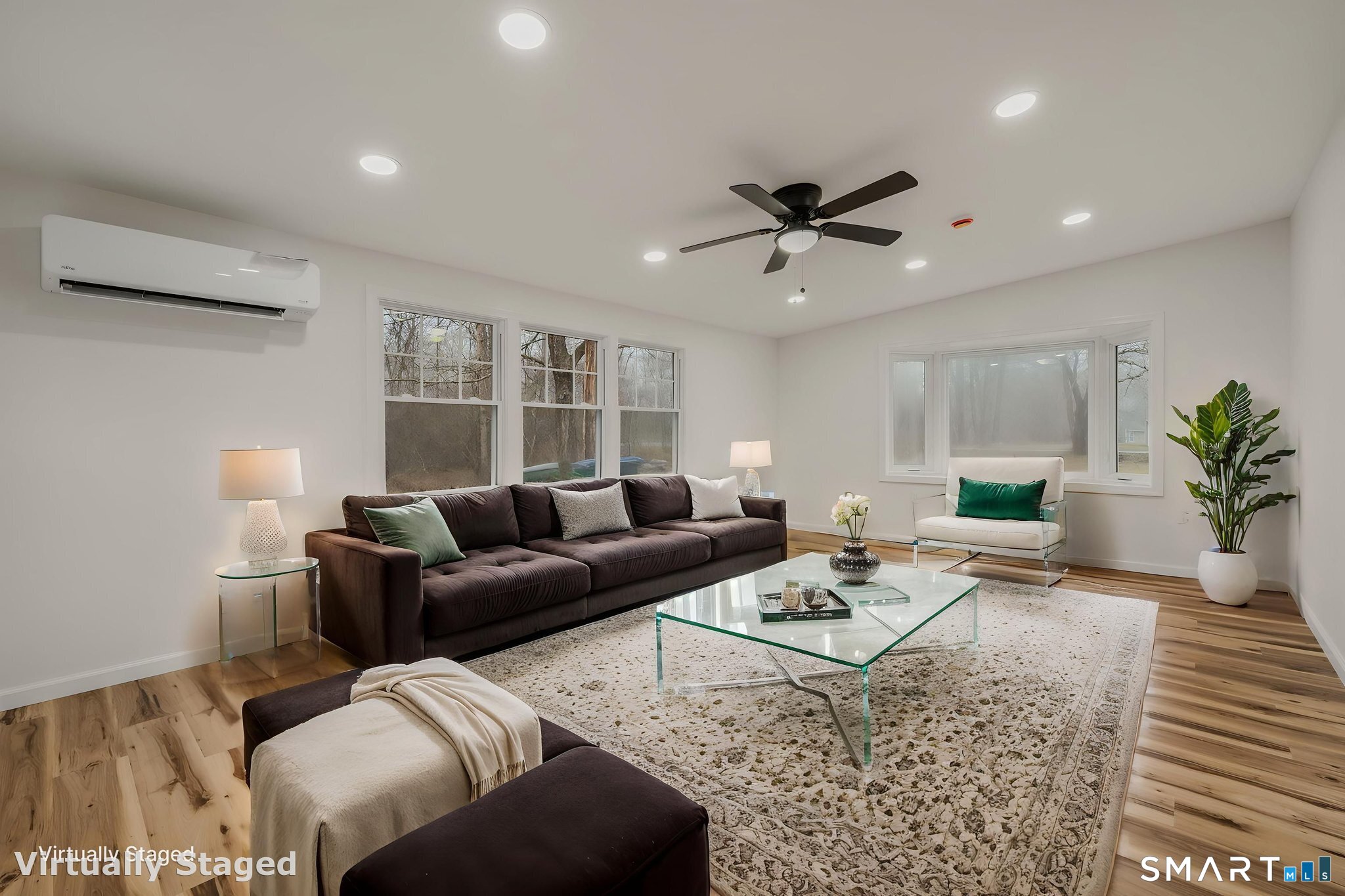 153 Meeting House Lane Ledyard, CT 06339 - Photo 22 of 39 a living room with furniture and a large window