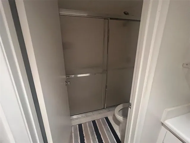 a view of a walk in closet