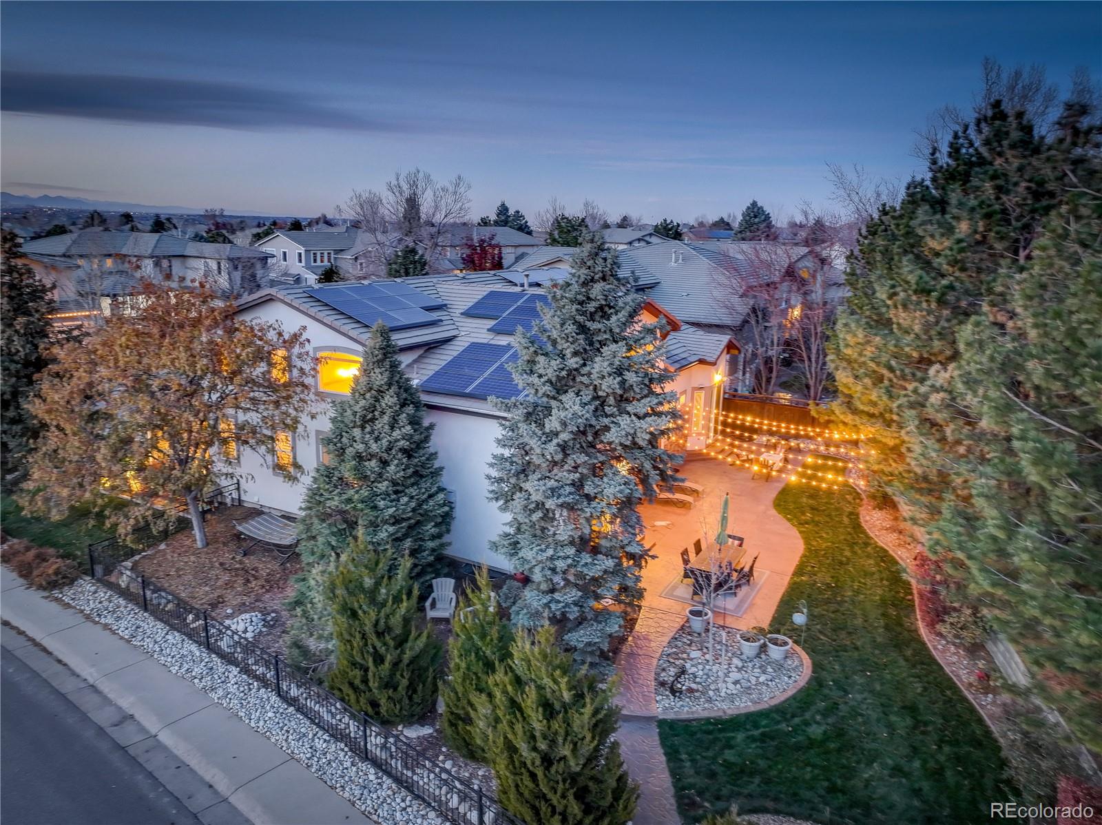 2720 Rockbridge Way Highlands Ranch, CO 80129 - Photo 6 of 39 an aerial view of multiple house