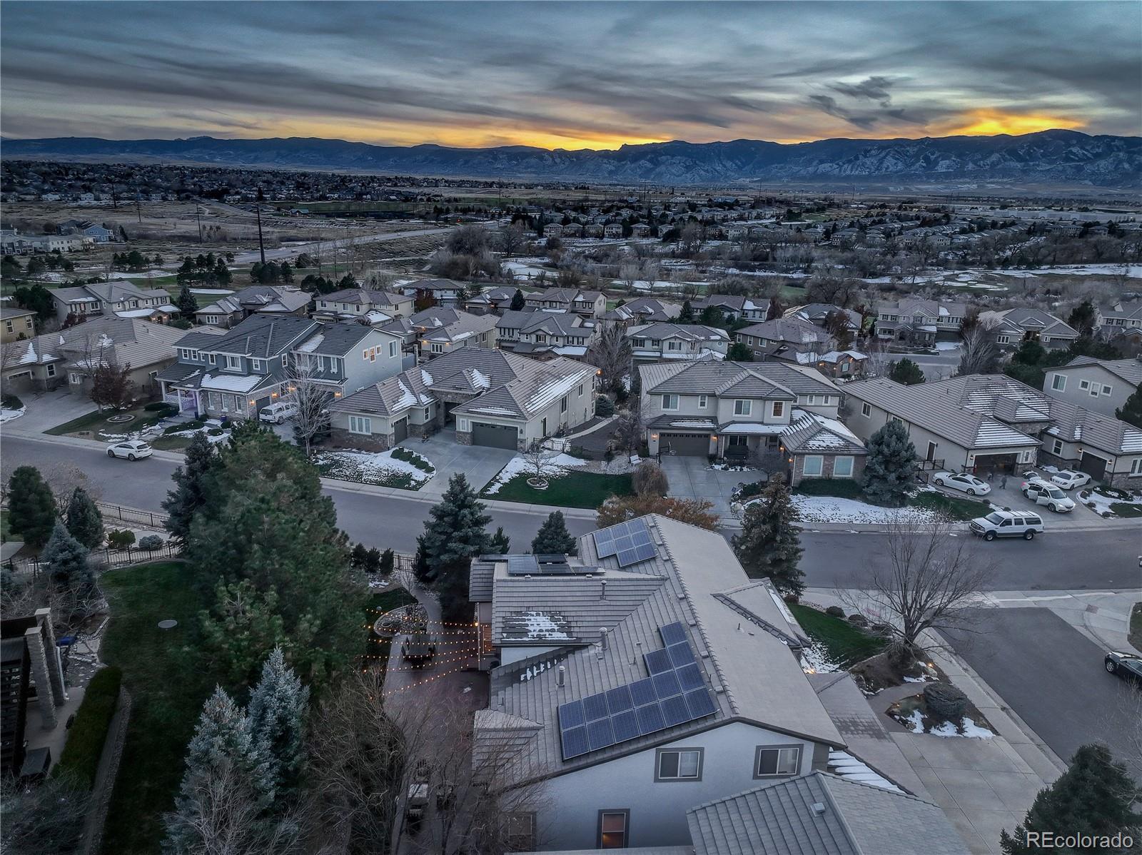 2720 Rockbridge Way Highlands Ranch, CO 80129 - Photo 7 of 39 a view of a city with lots of residential buildings