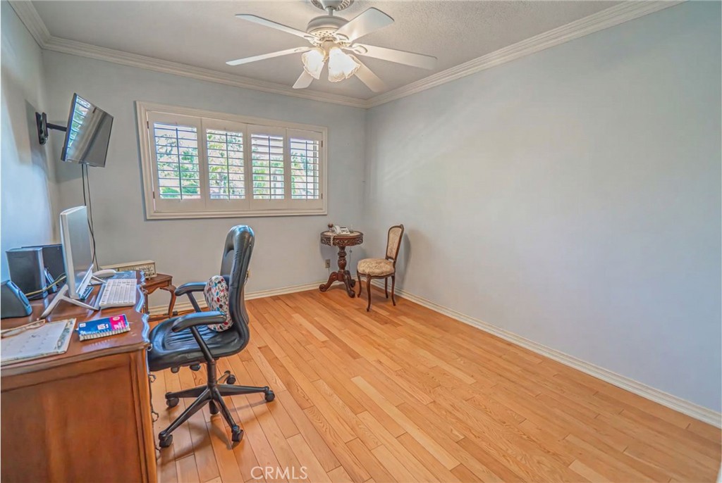 19210 Lahey Street, Unit 2 Porter Ranch, CA 91326 - Photo 24 of 42 Bedroom 3 Virtually altered to remove shelves and treadmill