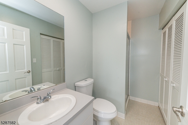 240 Main Street, Unit 313 Little Falls, NJ 07424 - Photo 17 of 21 a bathroom with a sink a toilet and shower