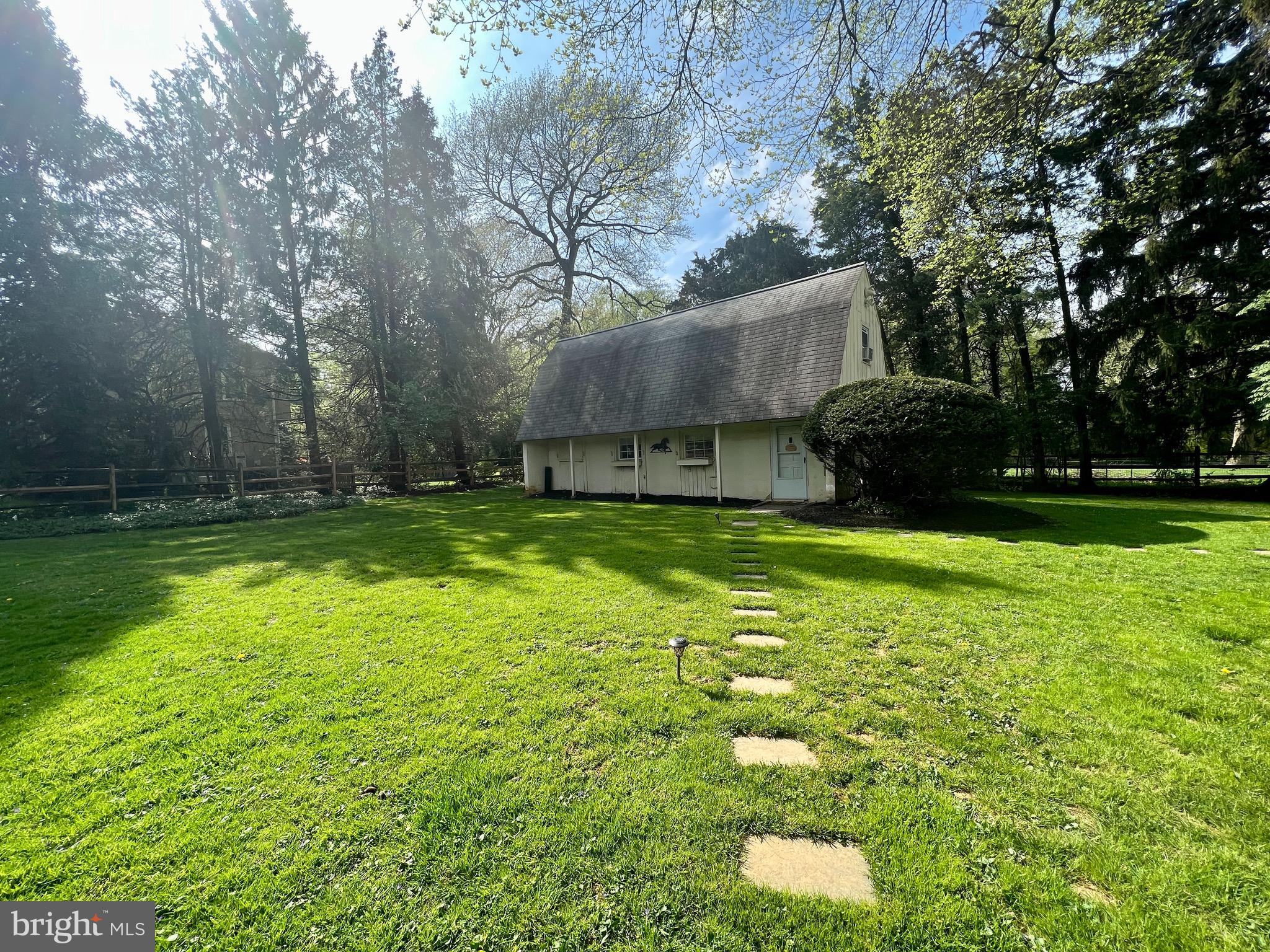 410 North Valley Forge Road Devon, PA 19333 - Photo 39 of 65 rear yard guest house
