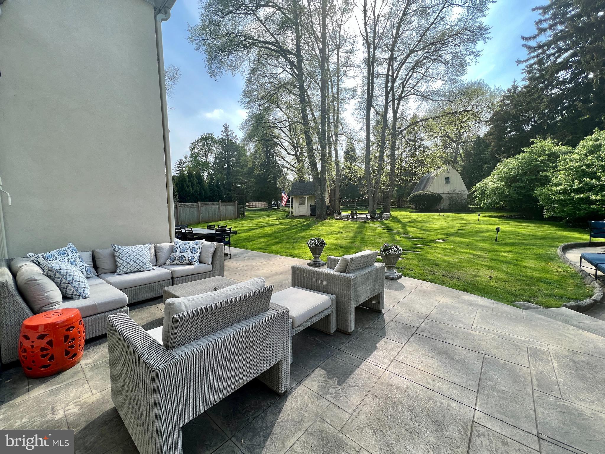 410 North Valley Forge Road Devon, PA 19333 - Photo 7 of 65 rear yard patio