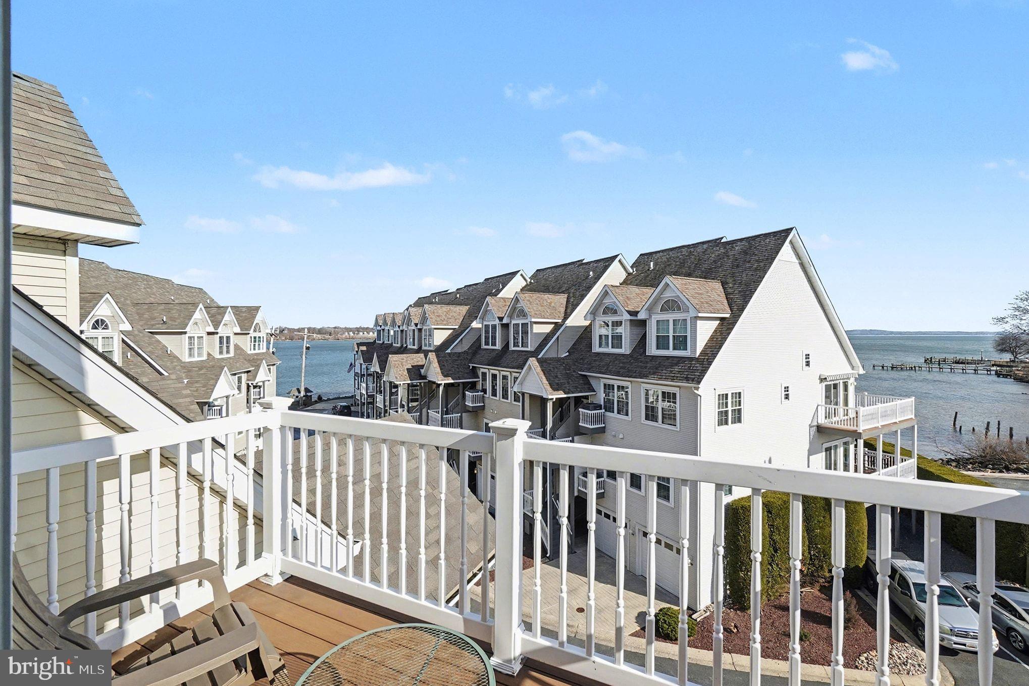 202 Pointe Way, Unit 202B Havre de Grace, MD 21078 - Photo 41 of 72 a view of a city from a balcony