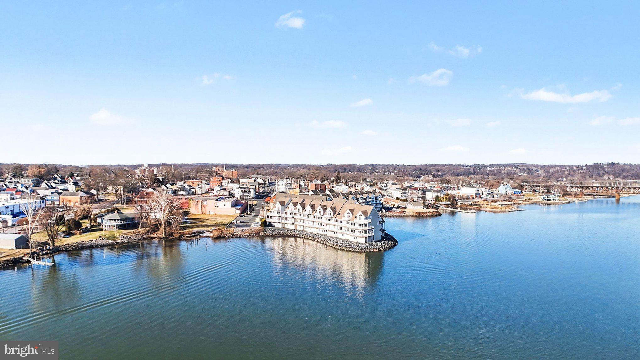 202 Pointe Way, Unit 202B Havre de Grace, MD 21078 - Photo 65 of 72 a view of a city and lake view