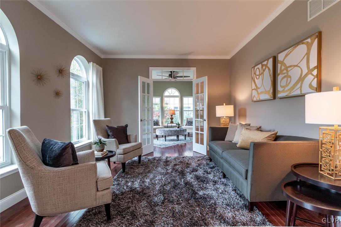 3153 Olympic Drive Emmaus, PA 18049 - Photo 6 of 40 a living room with furniture and wooden floor